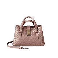 [스페셜오더]BOTTEGA VENETA-493994 보테가 베네타 다크 바롤로 인트레치아토 미니 로마백