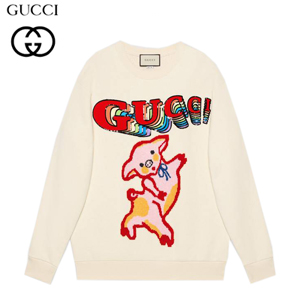 GUCCI-469250 9230 구찌 piglet 프린트 스웨트셔츠