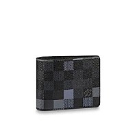 LOUIS VUITTON-N00185 루이비통 멀티컬러 다미에 슬렌더 월릿