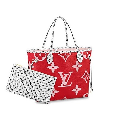 [스페셜오더]LOUIS VUITTON-M44567 루이비통 루즈 모노그램 네버풀 MM