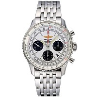 [스페셜오더]BREITLING-브라이틀링 내비타이머 B01 크로노그래프 스위스에어 에디션 스틸 시계 43mm