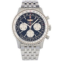 [스페셜오더]BREITLING-브라이틀링 내비타이머 B01 크로노그래프 스위스에어 에디션 스틸 시계 43mm