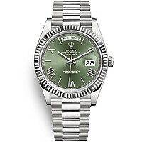 [스페셜오더]ROLEX-롤렉스 데이-데이트 스틸 블랙다이얼 레플리카워치40mm
