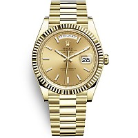 [스페셜오더]ROLEX-롤렉스 데이-데이트 스틸 블랙다이얼 레플리카워치40mm