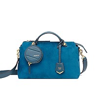 [스페셜오더]FENDI-8BL124 펜디 블랙 더블 F 디테일 미디엄 바이 더 웨이