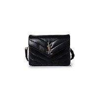 [스페셜오더]SAINT LAURENT-630951 생 로랑 블랙 메탈 Y 퀼팅 루루 토이백