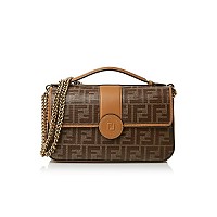 [스페셜오더]FENDI-8BS016 팬디 블랙 더블 F 미니 체인 핸드백