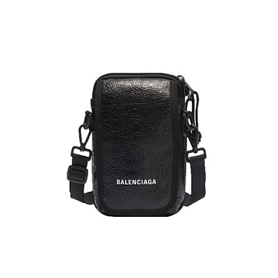 [스페셜오더]BALENCIAGA-593329 발렌시아가 블랙 익스플로러 크로스바디 여행용 파우치백