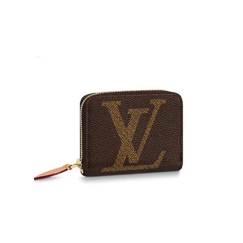 LOUIS VUITTON-M67690 루이비통 모노그램 자이언트 대형 LV 이니셜 지피 코인 퍼스