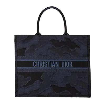 [스페셜오더]DIOR-M1286 디올 블루 카모플라쥬 자수 DIOR BOOK TOTE 백