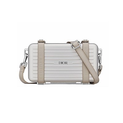 [스페셜오더]DIOR&RIMOWA-2DRCA 디올&리모아 그레이 퍼스널 클러치