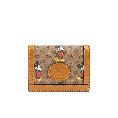 [스페셜오더]GUCCI-602534 8559 구찌 Disney x 디즈니 카드 케이스 지갑