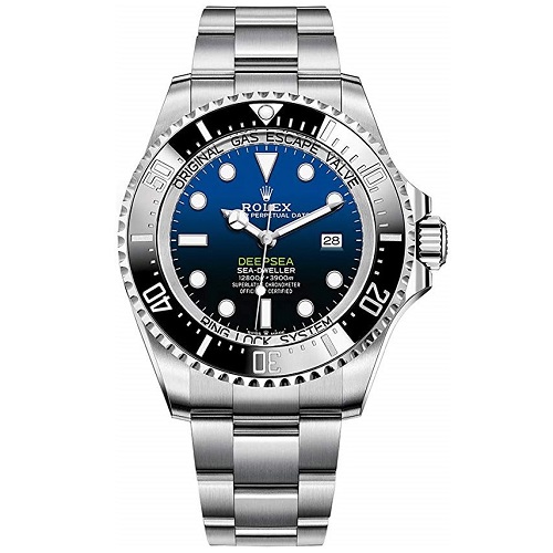 ★[AR팩토리]ROLEX-롤렉스 DEEPSEA 씨-드웰러 세라믹 베젤 스틸 D-BLUE 다이얼 남성시계 44mm