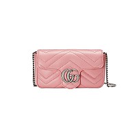 GUCCI-476433 8106 구찌 실버 GG 마몽 수퍼 미니백
