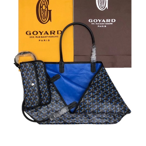 [스페셜오더]GOYARD-고야드 스페셜 에디션 블루 생루이 클레르 부아 토트백 PM/GM