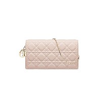 [스페셜오더]Christian Dior-S0204 크리스찬 디올 아마란스 까나쥬 Lady Dior 체인 클러치 백