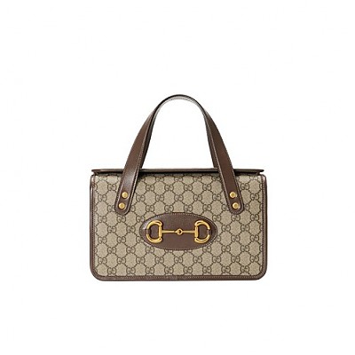 [스페셜오더]GUCCI-637115 8563 구찌 GG 수프림 1955 홀스빗 스몰 버킷백