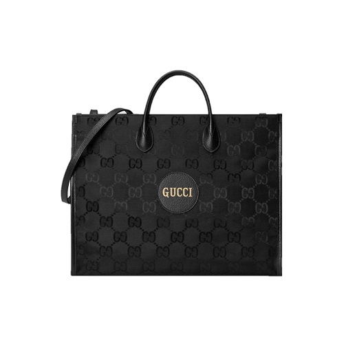 [스페셜오더]GUCCI-630353 1000 구찌 블랙 GG 에코 오프 더 그리드 토트백