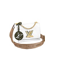 [스페셜오더]LOUIS VUITTON-M58691 루이비통 퐁디셰리 핑크 토뤼옹 스크런치 디테일 트위스트 PM