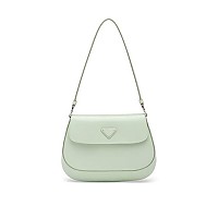 [스페셜오더]PRADA-1BD311 프라다 베이지 브러시드 가죽 플랩 숄더백