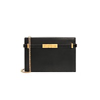 [스페셜오더]SAINT LAURENT-5792710 생 로랑 블랙 크로커다일 엠보스드 YSL 맨하탄 숄더백