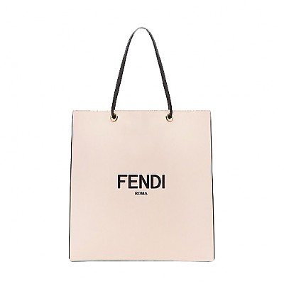 [스페셜오더]FENDI-8BH383 펜디 핑크 팩 미디엄 쇼핑 백 #펜디레플리카가방