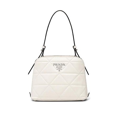 [스페셜오더]PRADA-1BA311 프라다 화이트 나파 가죽 스몰 스펙트럼 백