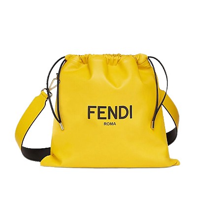 [스페셜오더]FENDI-7VA511 팬디 옐로우 팩 미디엄 파우치 백