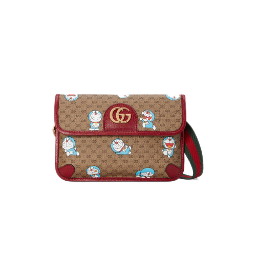 [스페셜오더]GUCCI-‎‎‎‎647817 8587 구찌 GG수프림 도라이몽 x 구찌 스몰 벨트백