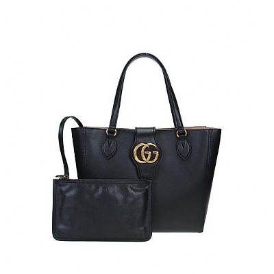 [스페셜오더]GUCCI-649577 1000 구찌 블랙 더블 G 미디엄 토트 백