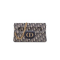 [스페셜오더]DIOR-M8641 디올 핑크 그라데이션 DIORDOUBLE 미디엄 숄더백