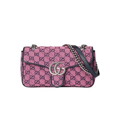 [스페셜오더]GUCCI-443497 1000 구찌 GG 마몽 블랙 스몰 숄더백