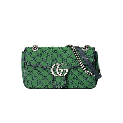 [스페셜오더]GUCCI-443497 1000 구찌 GG 마몽 블랙 스몰 숄더백