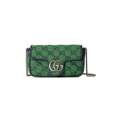 [스페셜오더]GUCCI-‎657581 3368 구찌 그린 GG 멀티컬러 파우치