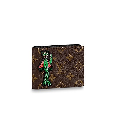 [스페셜오더]LOUIS VUITTON-M80156 루이비통 모노그램 동물 패치 슬렌더 월릿