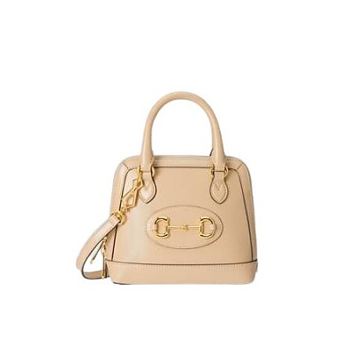 [스페셜오더]GUCCI-640716 9022 구찌 화이트 홀스빗 1955 미니 탑 핸들백