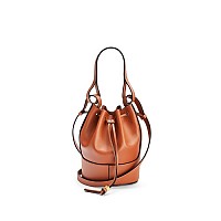 [스페셜오더]LOEWE-A710C 로에베 Ecru&Tan 아나그램 자수 스몰 벌룬 백