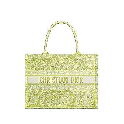 [스페셜오더]DIOR-M1296 디올 블루 Toile de Jouy 자수 스몰 BOOK TOTE 백