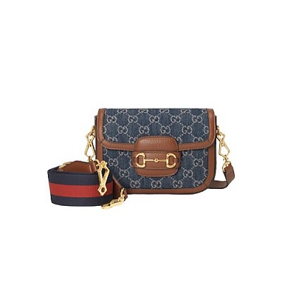 [스페셜오더]GUCCI-658574 8565 구찌 브라운 홀스빗 GG 수프림 1955 미니 핸드백