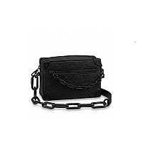 LOUIS VUITTON-M14922 루이비통 블랙 다모플라주 미니 소프트 트렁크