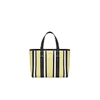 [스페셜오더]BALENCIAGA-6714041 발렌시아가 블랙&화이트 바베스 이스트-웨스트 스몰 쇼퍼 백