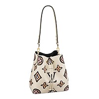 LV-M44020 루이비통 블랙 모노그램 네오노에 MM 버킷 백 26cm