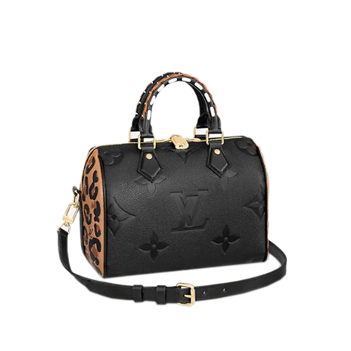 [스페셜오더]LOUIS VUITTON-M58524 루이비통 블랙 모노그램 앙프렝뜨 스피디 반둘리에 25