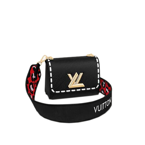 [스페셜오더]LOUIS VUITTON-M58723 루이비통 블랙 에삐 스티칭 디테일 트위스트 PM