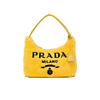 [스페셜오더]PRADA-1NE515 프라다 베이지 리에디션 2000 시어링 미니 숄더백