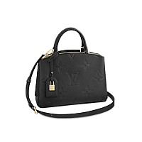 LV-M58913 루이비통 블랙/베이지 모노그램 앙프렝뜨 쁘띠뜨 팔레 토트 백 29cm