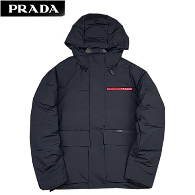 PRADA-11143 프라다 레드 나일론 패딩 남성용