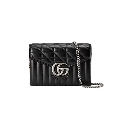 [스페셜오더]GUCCI-‎‎474575 2535 구찌 브라운 GG 마몽 마틀라세 미니 체인백