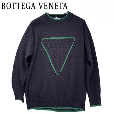 BOTTEGA VENETA-12216 보테가 베네타 화이트 니트 코튼 스웨터 남성용