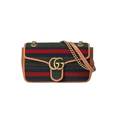 [스페셜오더]GUCCI-443497 9086 구찌 차이니스 발렌타이 데이 GG 마몽 GG 애플 프린트 스몰 숄더백